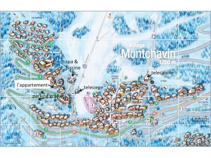 Montchavin La Plagne, Pistes 50M, Balcon Vue Mont Blanc Apartment Екстериор снимка